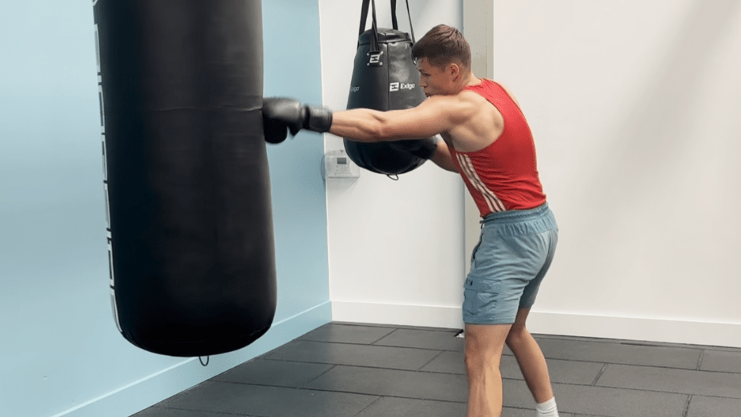 Punching bag workout hot sale