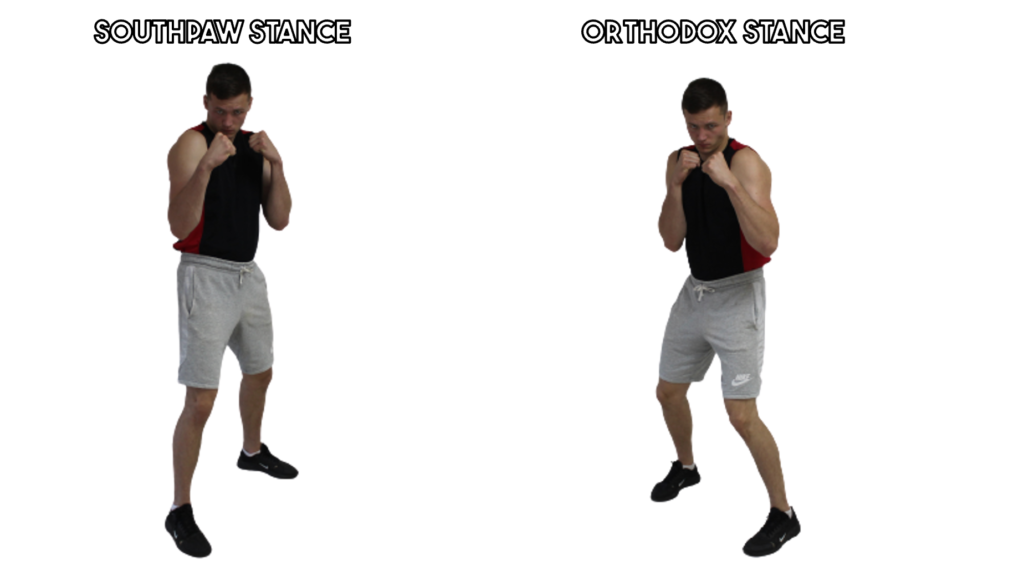 A comparison of the southpaw stance and the orthodox stance in boxing
