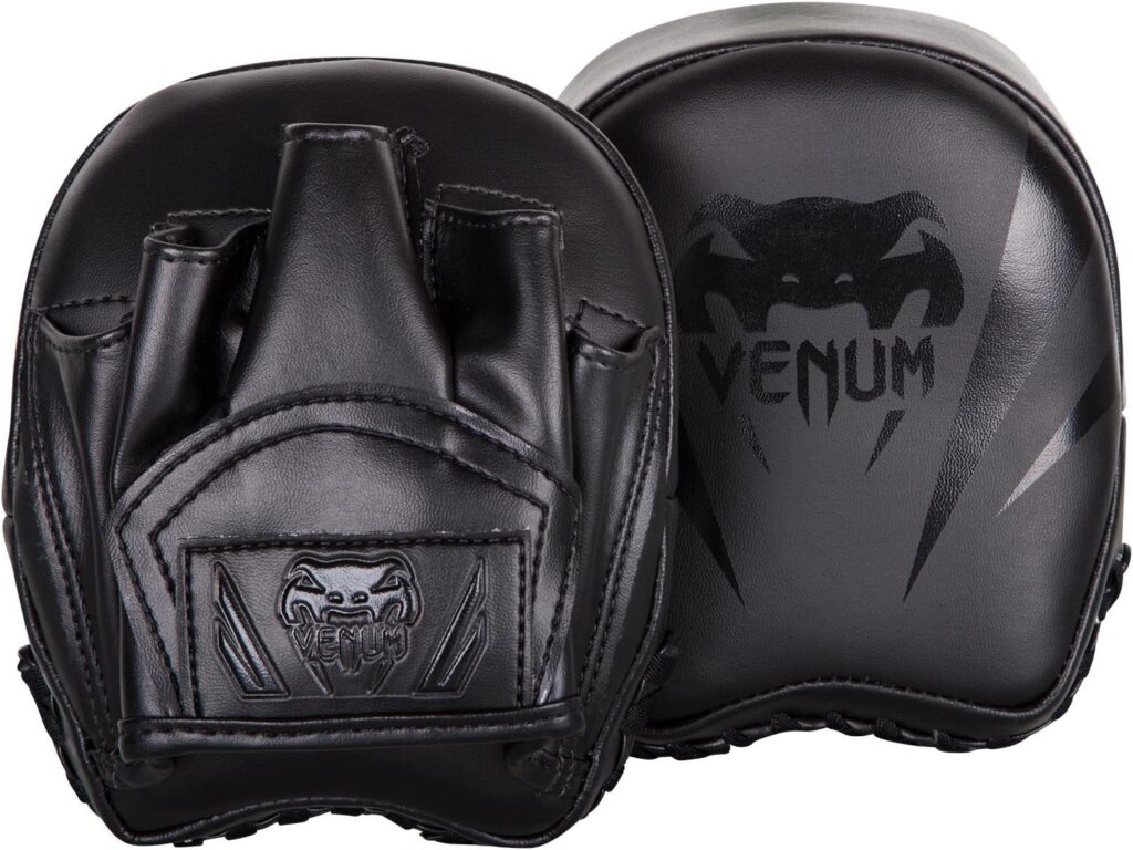 The brand Venum's elite mini mitts.