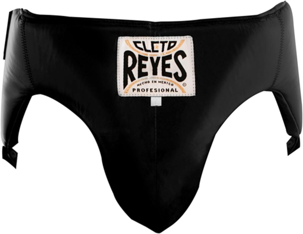 Cleto Reyes' no foul groin protector made of genuine leather.